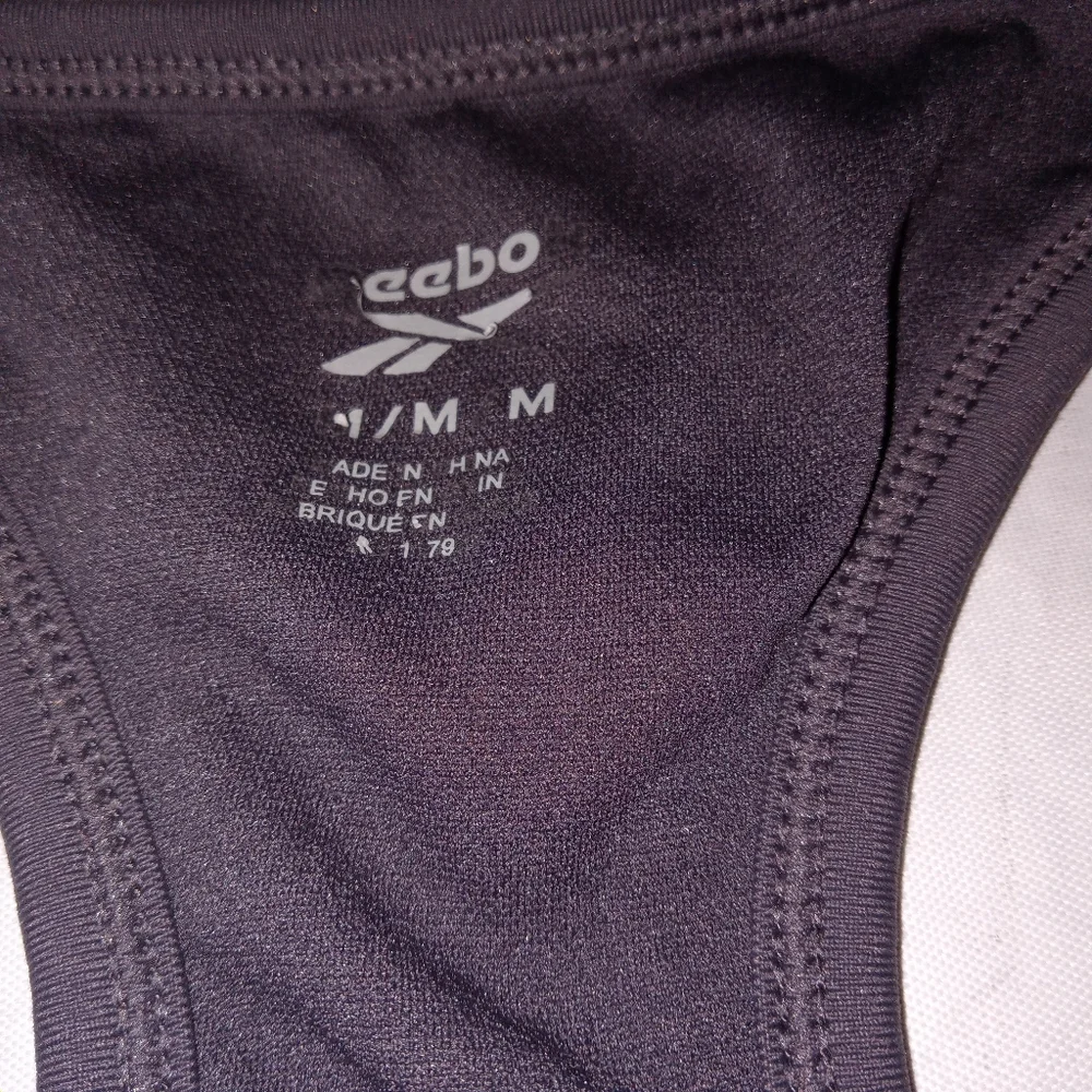 Reebok 3 Pc Bundle Capri Leggings, Shorts & Sports Bra Medium - Picture 15 of 16